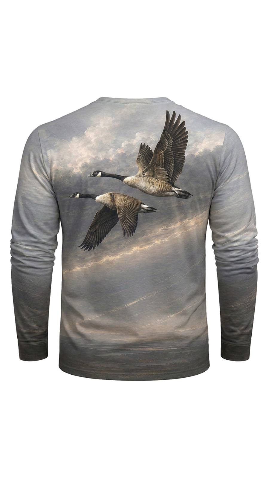 Performance Hunting Long Sleeve - Overcast Canada Goose Migration - TBT326 image 5