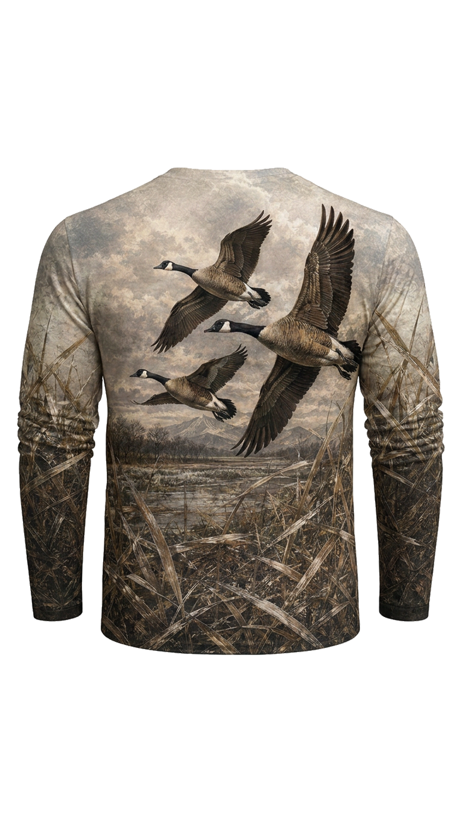 Performance Hunting Long Sleeve - Marshland Goose Horizon - TBT327 image 5
