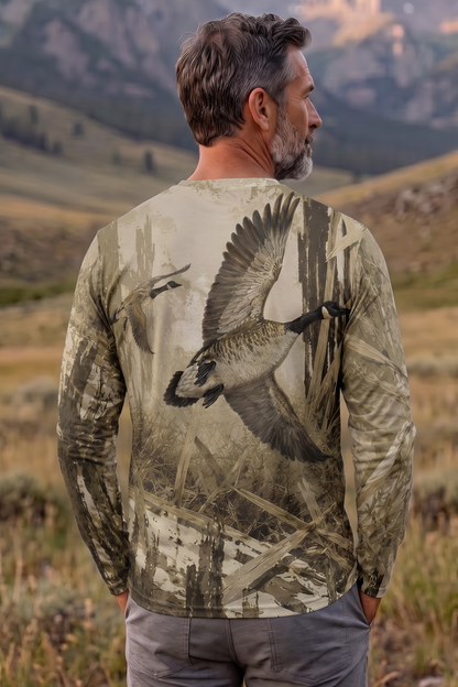 Performance Hunting Long Sleeve - Timber Marsh Goose Ascent - TBT328 image 2