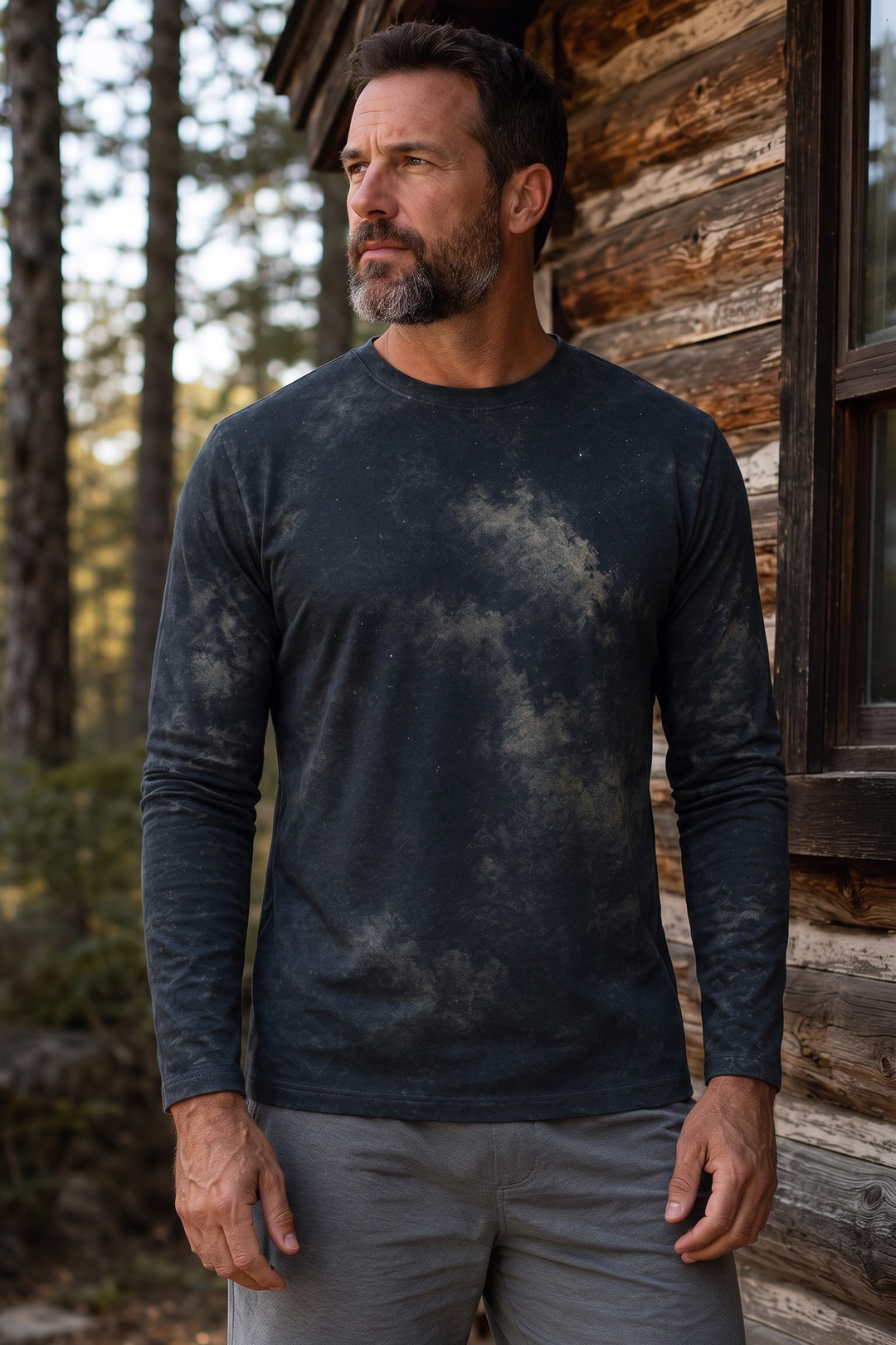 Performance Hunting Long Sleeve - Midnight Moon Goose Migration - TBT330 image 3