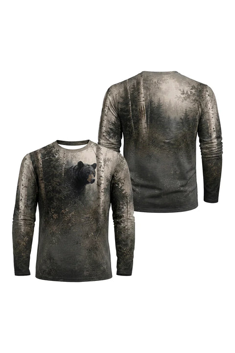 Performance Hunting Long Sleeve - Birch Forest Black Bear Prowl - TBT333