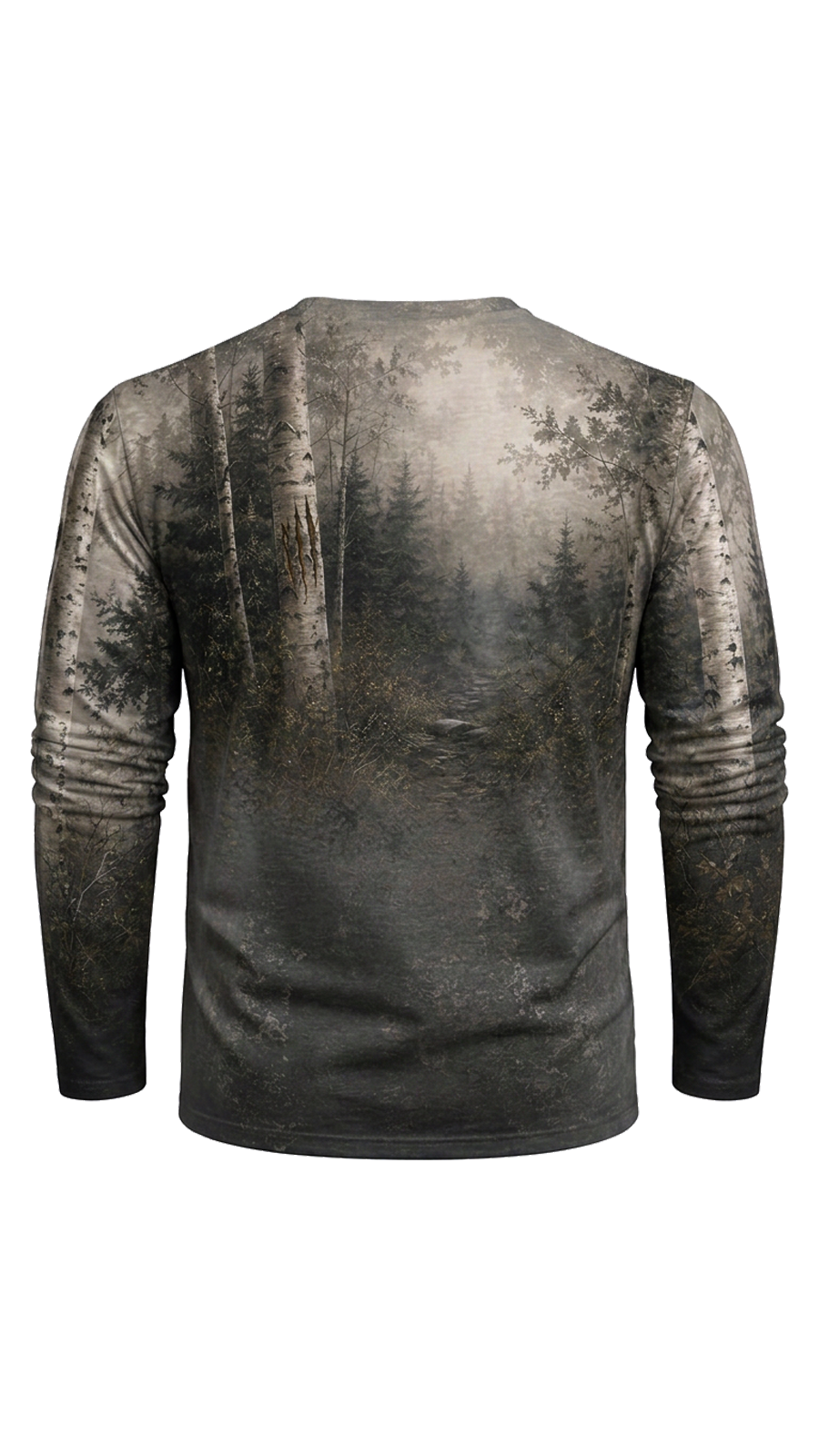 Performance Hunting Long Sleeve - Birch Forest Black Bear Prowl - TBT333 image 6