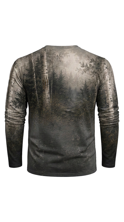 Performance Hunting Long Sleeve - Birch Forest Black Bear Prowl - TBT333 image 6