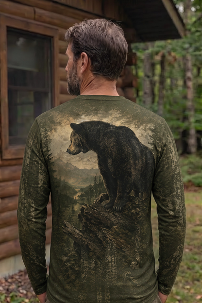 Performance Hunting Long Sleeve - Mountain Ridge Bear Vantage - TBT334 image 2