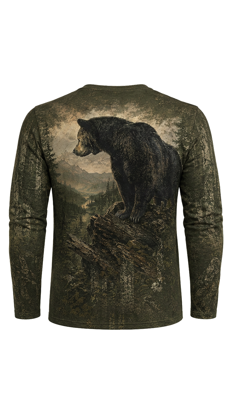 Performance Hunting Long Sleeve - Mountain Ridge Bear Vantage - TBT334 image 5