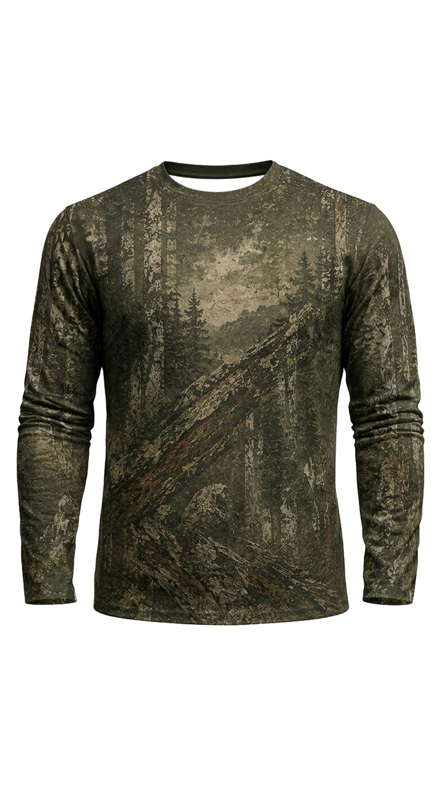 Performance Hunting Long Sleeve - Mountain Ridge Bear Vantage - TBT334 image 6