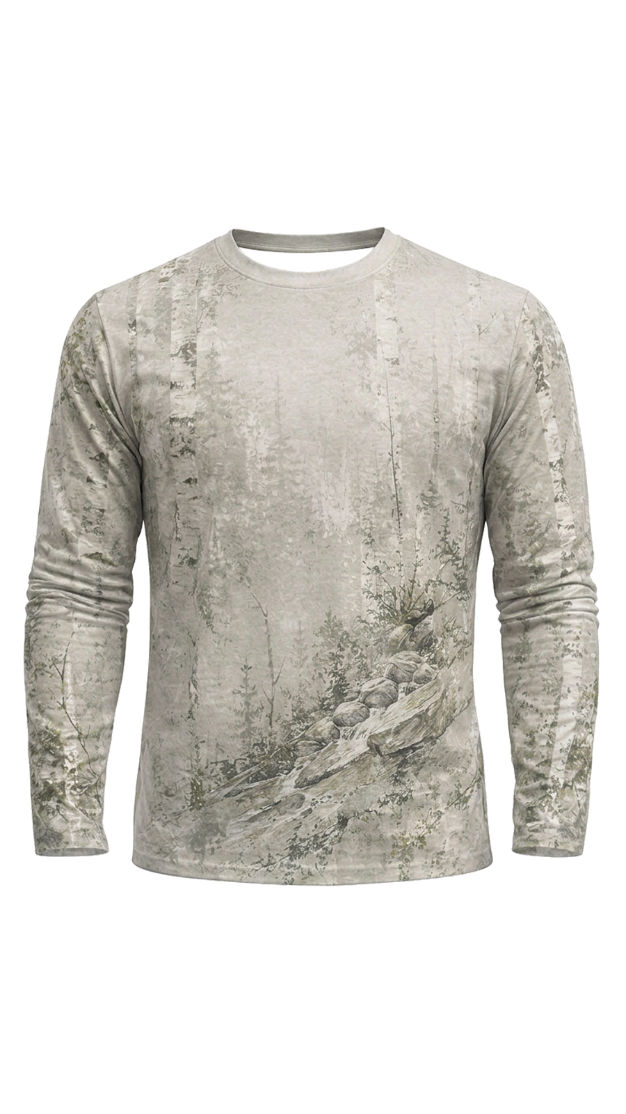 Performance Hunting Long Sleeve - Mountain Stream Black Bear Crossing - TBT335 image 6