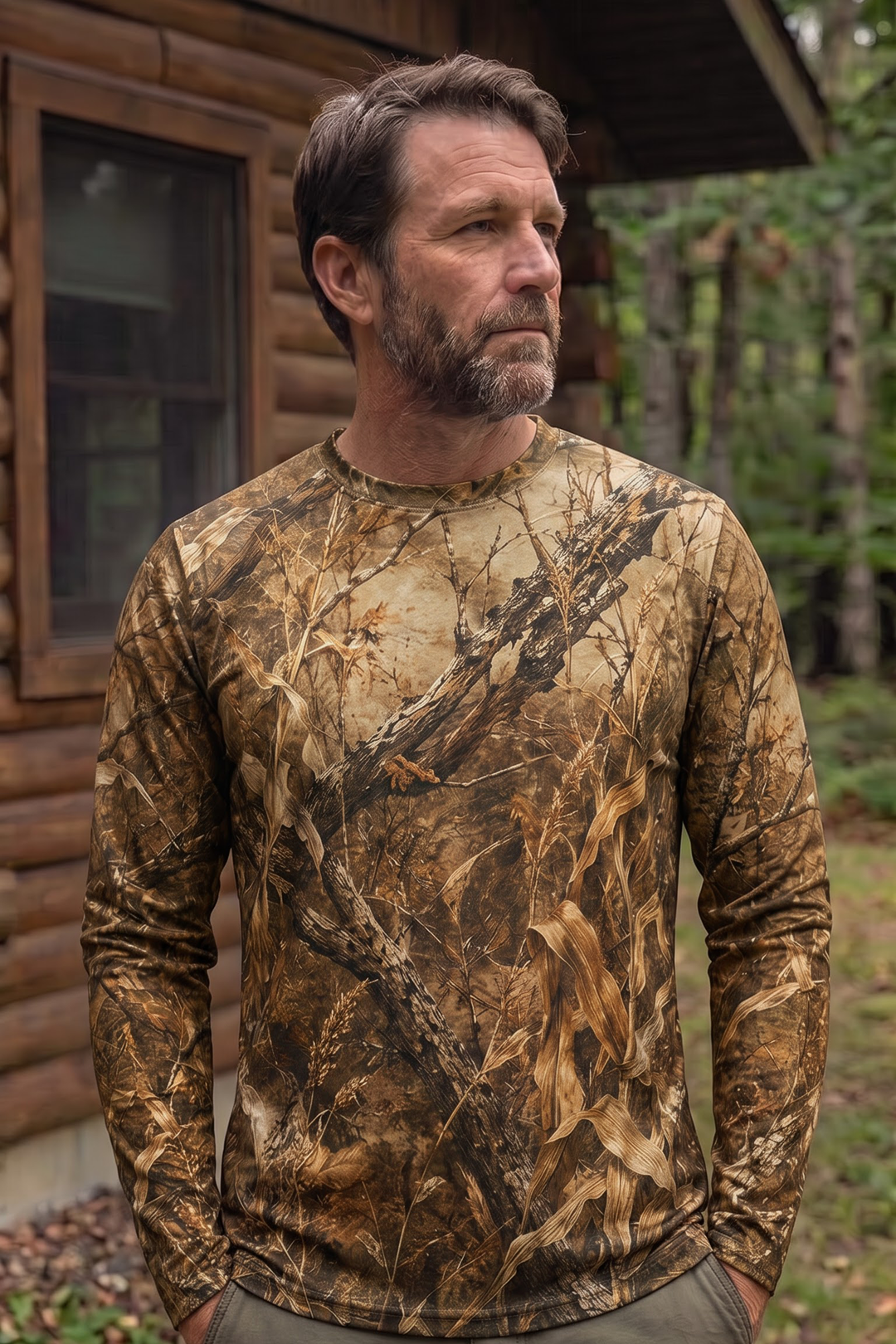 Performance Hunting Long Sleeve - Autumn Pheasant Flight - TBT339 image 3