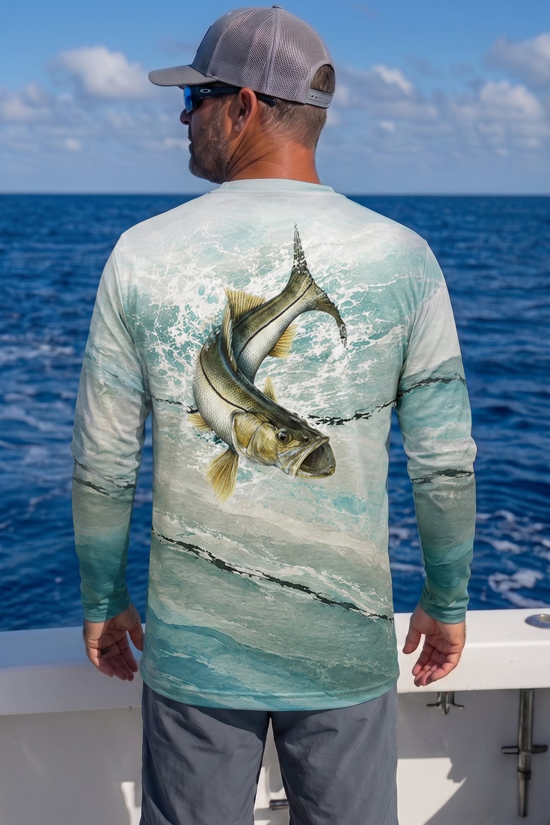 Performance Fishing Long Sleeve - Coastal Snook Surge - TBT349 image 3