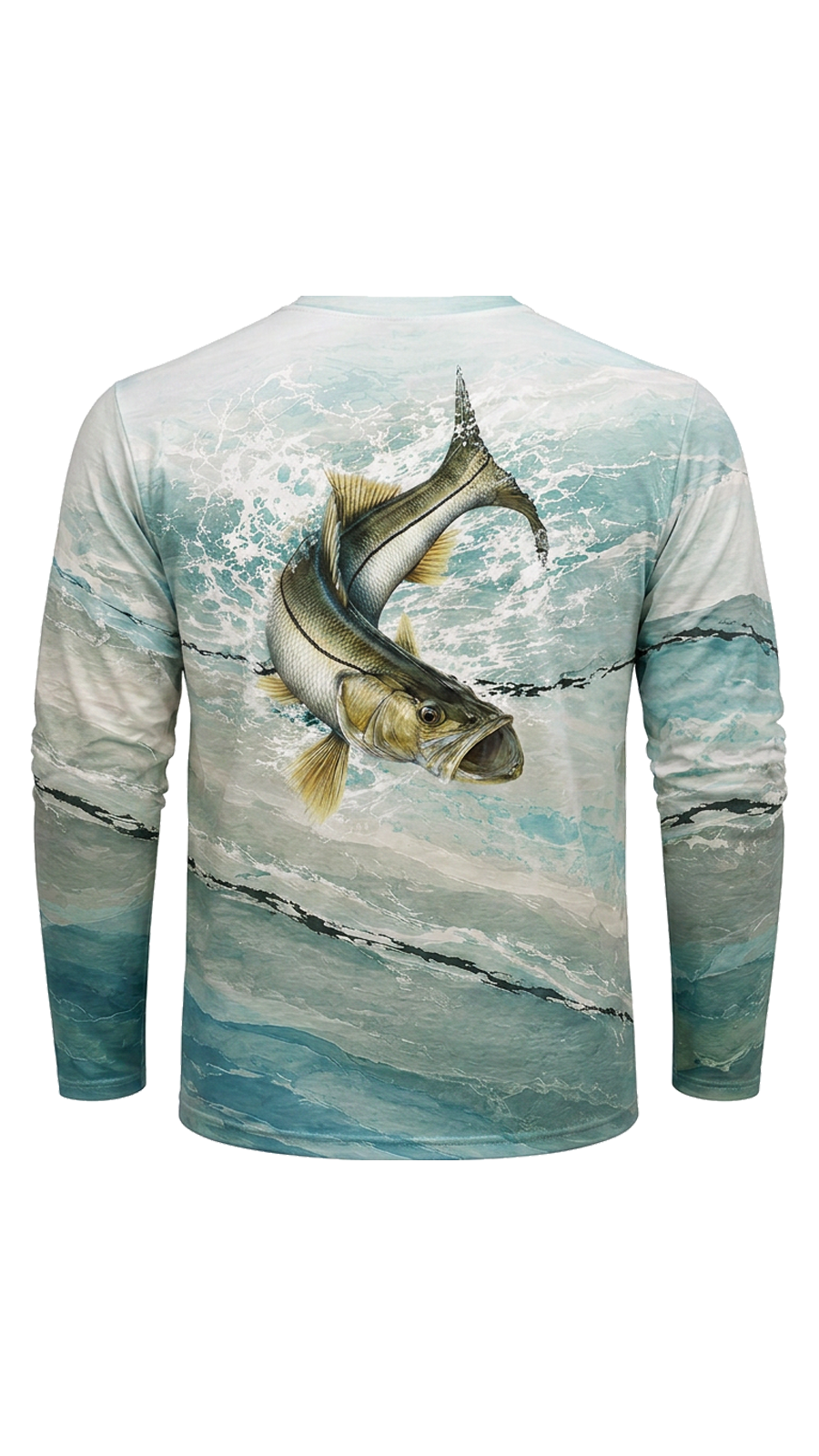 Performance Fishing Long Sleeve - Coastal Snook Surge - TBT349 image 5