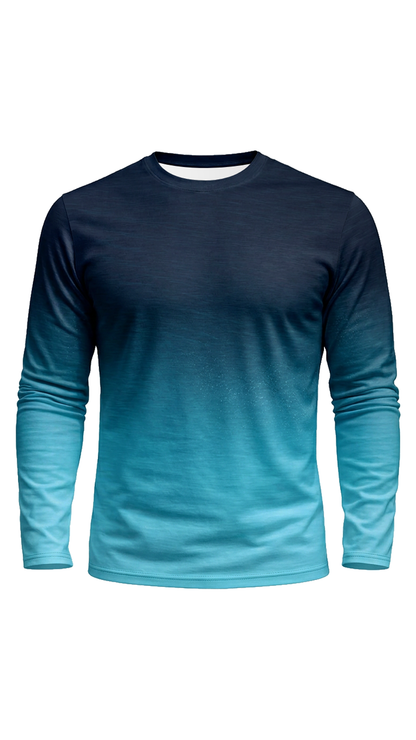 Performance Fishing Long Sleeve - Electric Mahi Ocean Surge - TBT352 image 6