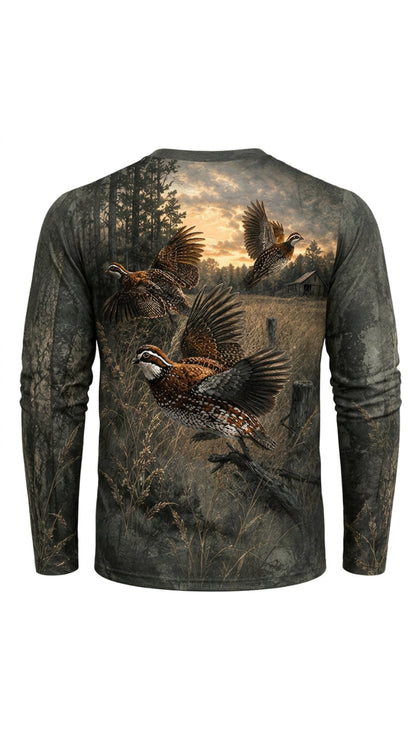 Performance Hunting Long Sleeve - Sunset Quail Timber Covey - HNT628 image 5