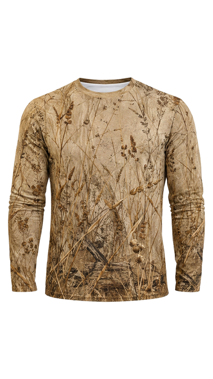 Performance Hunting Long Sleeve - Golden Grassland Quail Soar - TBT355 image 6