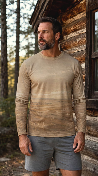 Performance Hunting Long Sleeve - Horizon Dove Skyward - TBT359 image 2