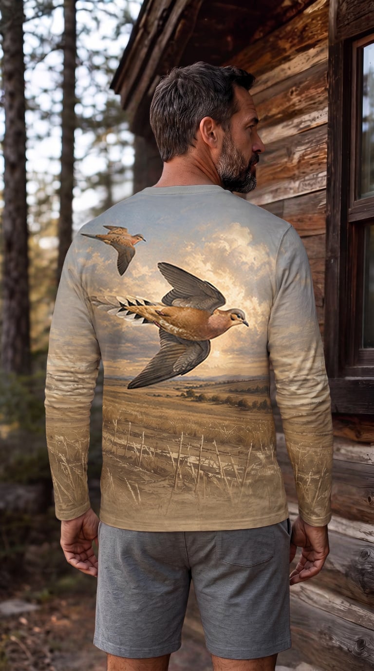 Performance Hunting Long Sleeve - Horizon Dove Skyward - TBT359 image 3