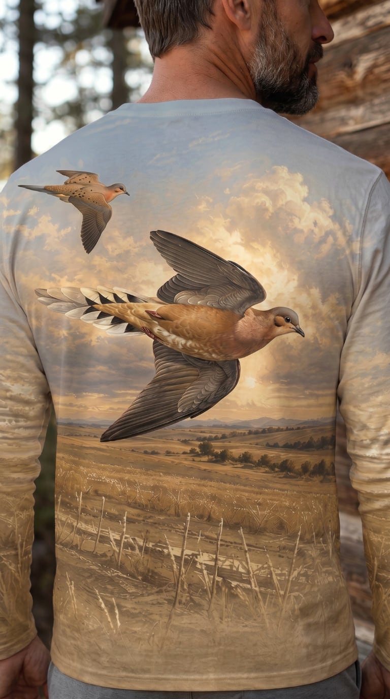 Performance Hunting Long Sleeve - Horizon Dove Skyward - TBT359 image 4