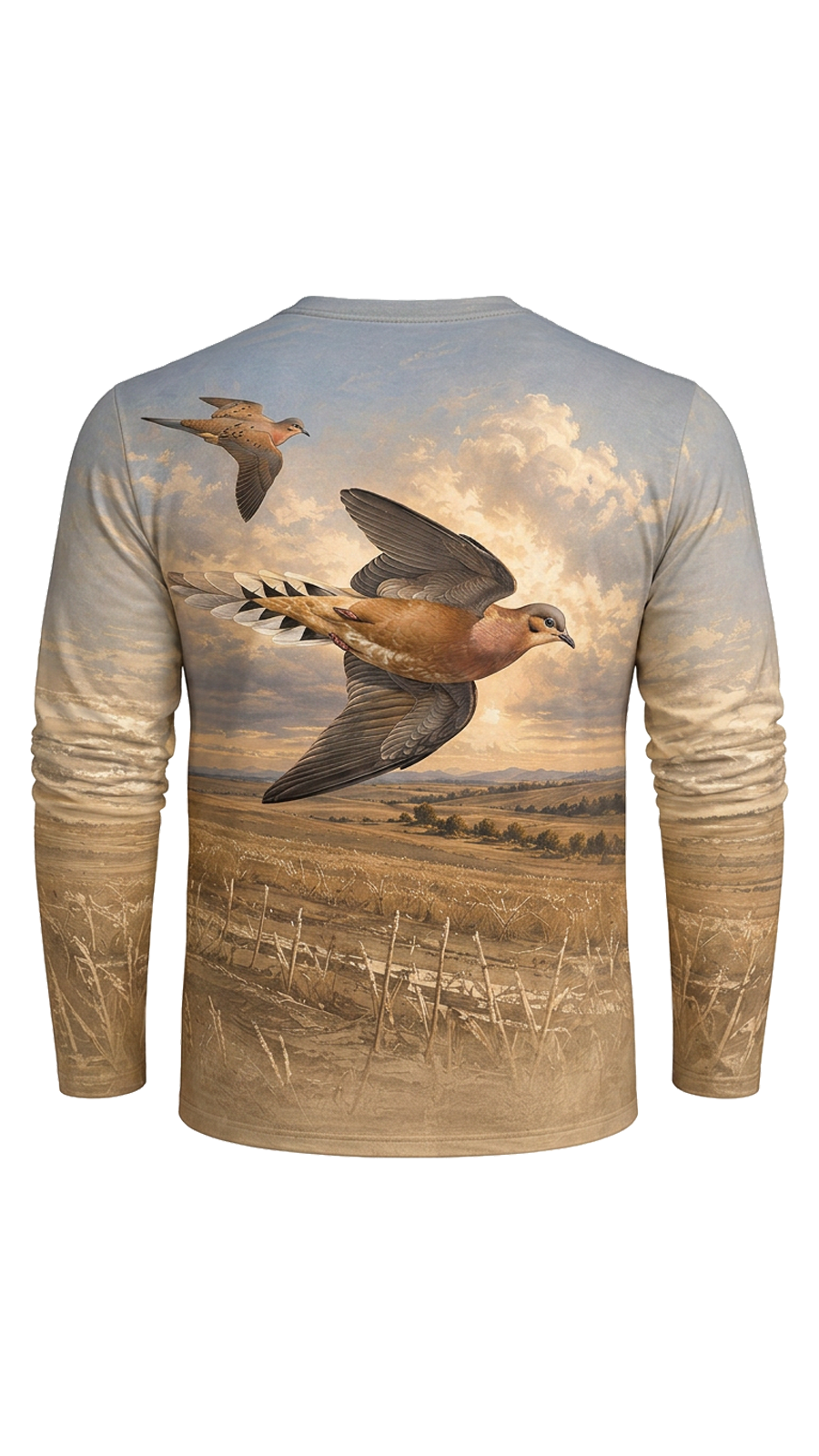 Performance Hunting Long Sleeve - Horizon Dove Skyward - TBT359 image 5