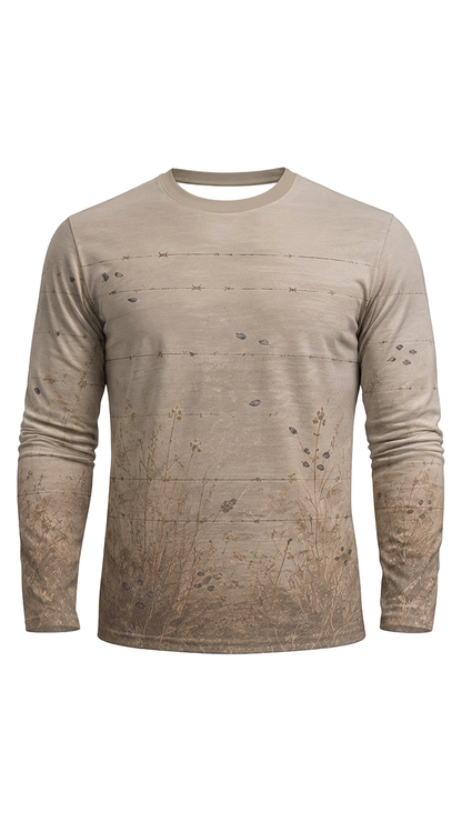 Performance Hunting Long Sleeve - Barbed Wire Dove Perch - TBT360 image 6
