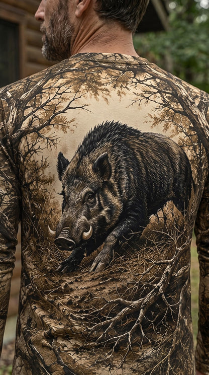 Performance Hunting Long Sleeve - Gnarly Hog Thicket - TBT361 image 4