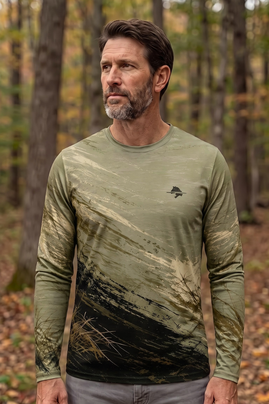 Performance Hunting Long Sleeve - Savage Razorback Charge - TBT363 image 3
