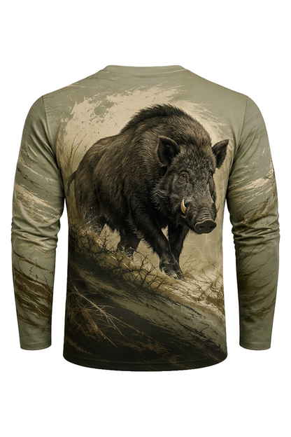 Performance Hunting Long Sleeve - Savage Razorback Charge - TBT363 image 5