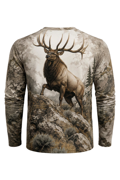 Performance Hunting Long Sleeve - Alpine Elk Monarch - TBT364 image 5