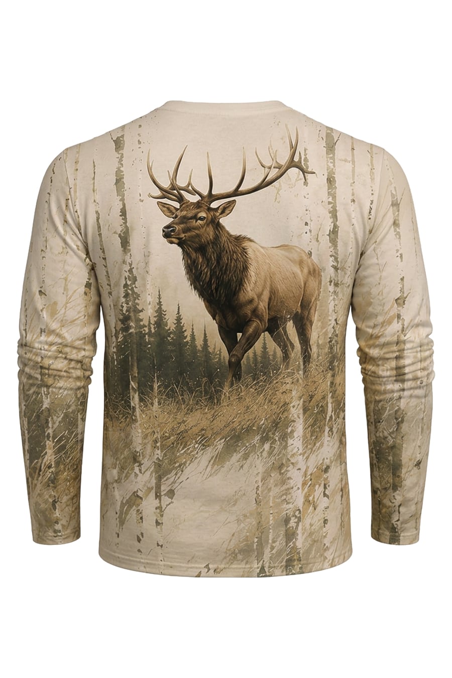 Performance Hunting Long Sleeve - Aspen Elk Whisper - TBT365 image 5