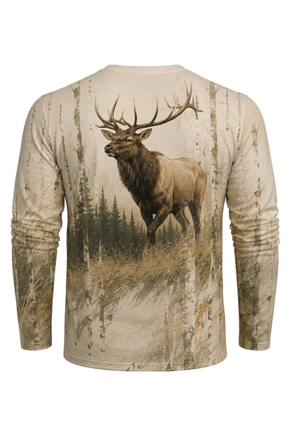 Performance Hunting Long Sleeve - Aspen Elk Whisper - TBT365 image 5