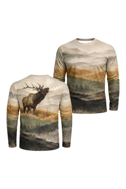 Performance Hunting Long Sleeve - Autumn Bugle Call - TBT366 image 1