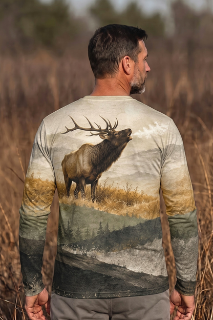 Performance Hunting Long Sleeve - Autumn Bugle Call - TBT366 image 2