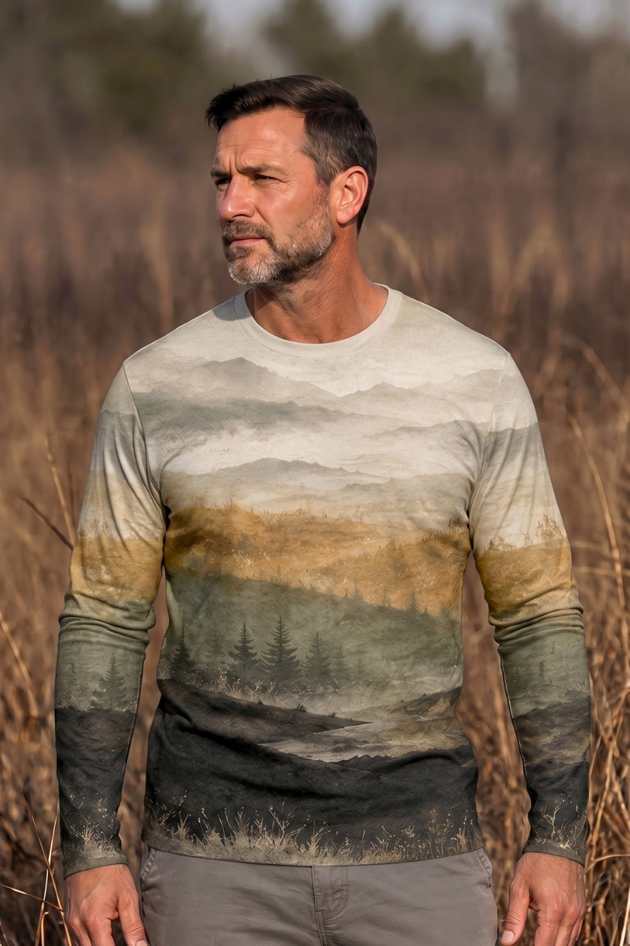 Performance Hunting Long Sleeve - Autumn Bugle Call - TBT366 image 3