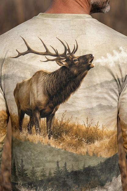 Performance Hunting Long Sleeve - Autumn Bugle Call - TBT366 image 4