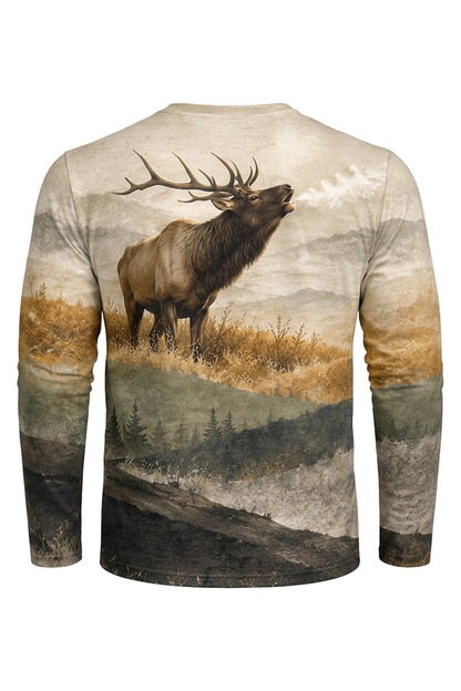 Performance Hunting Long Sleeve - Autumn Bugle Call - TBT366 image 5