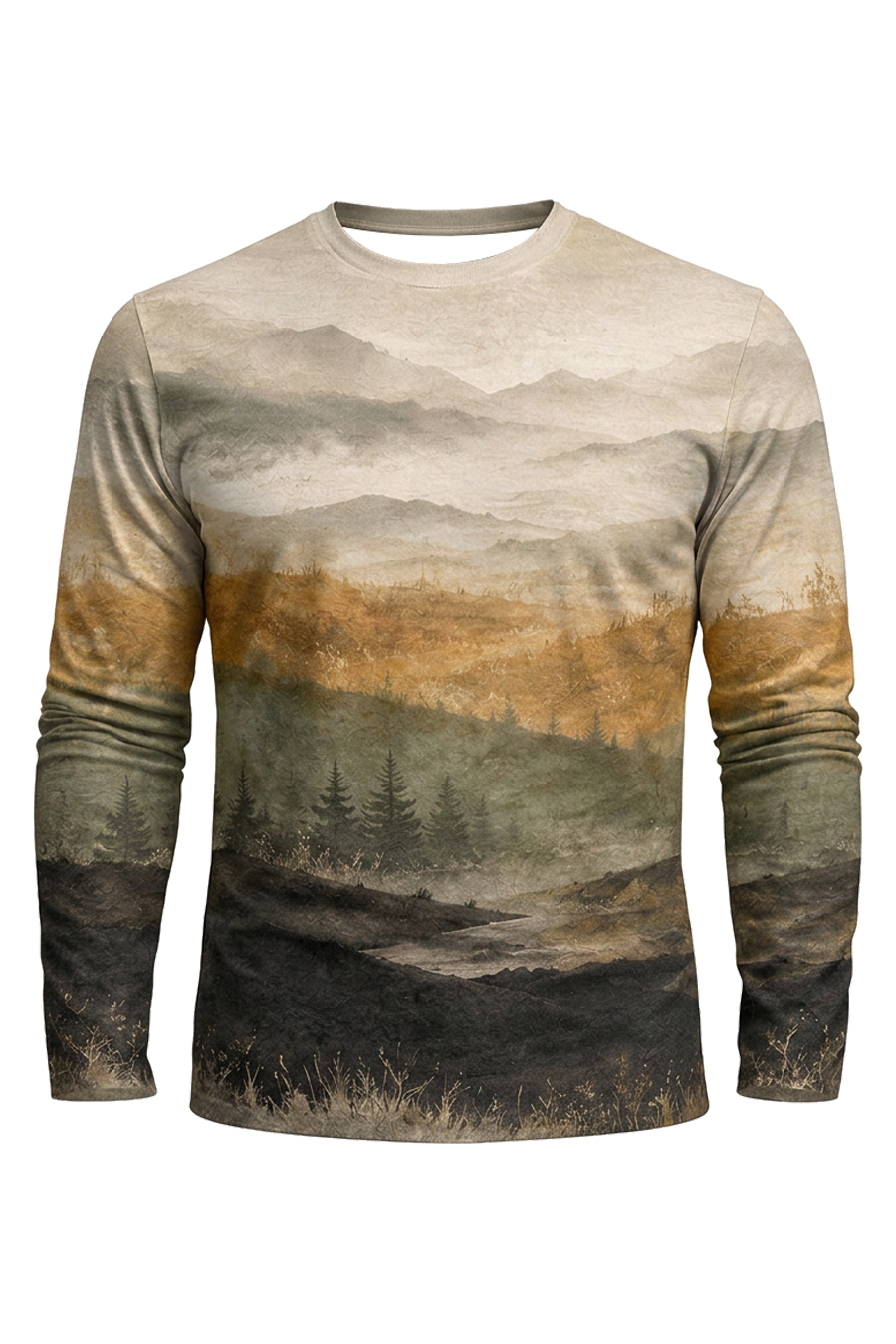 Performance Hunting Long Sleeve - Autumn Bugle Call - TBT366 image 6