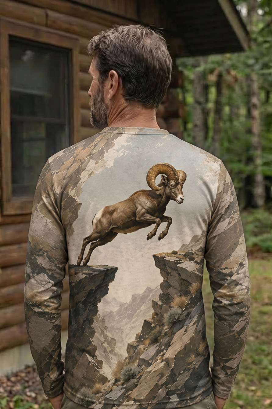 Performance Hunting Long Sleeve - Gorge Leap Bighorn - TBT370 image 2