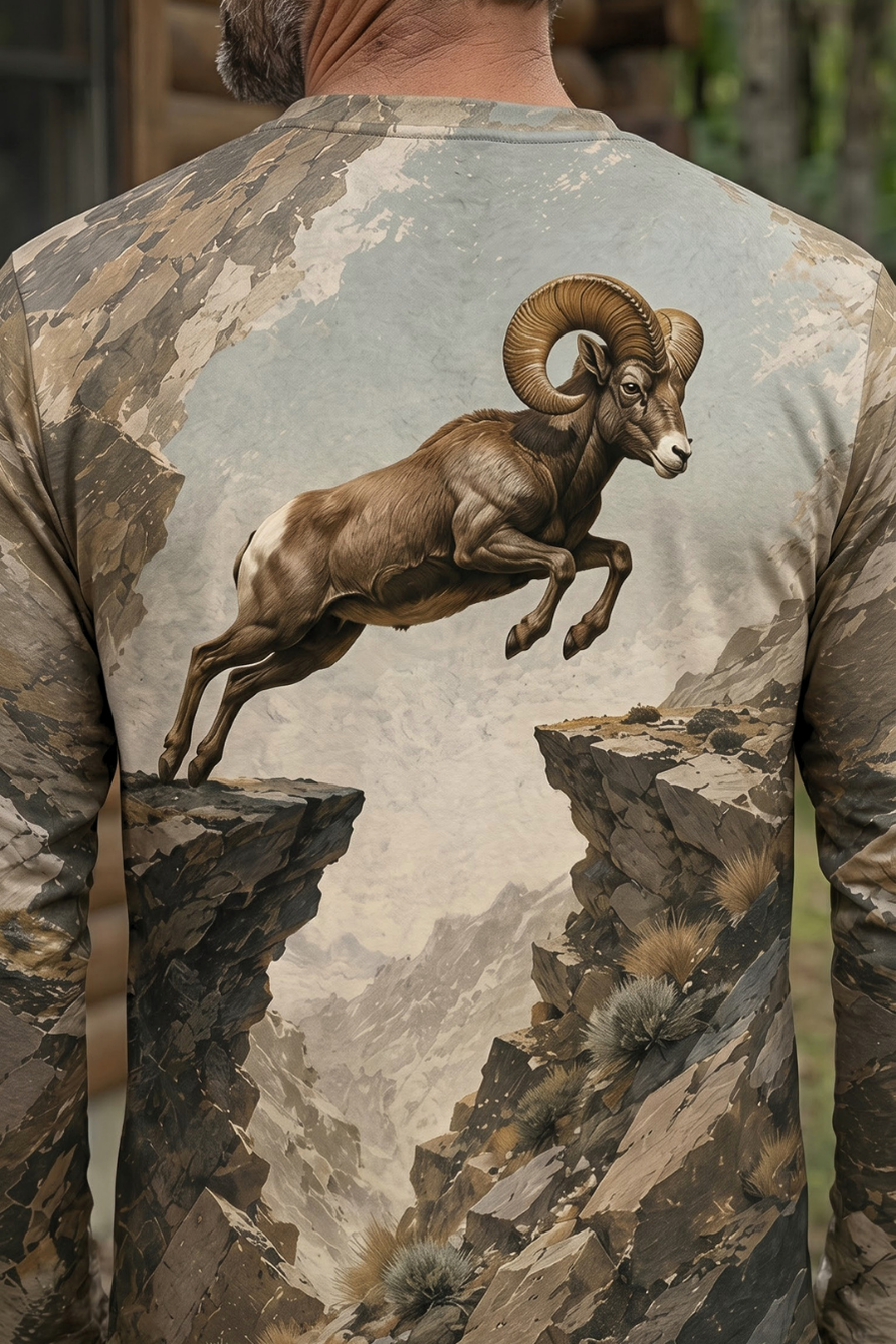 Performance Hunting Long Sleeve - Gorge Leap Bighorn - TBT370 image 4