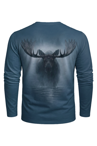 Performance Hunting Long Sleeve - Misty Water Moose - TBT372 image 5