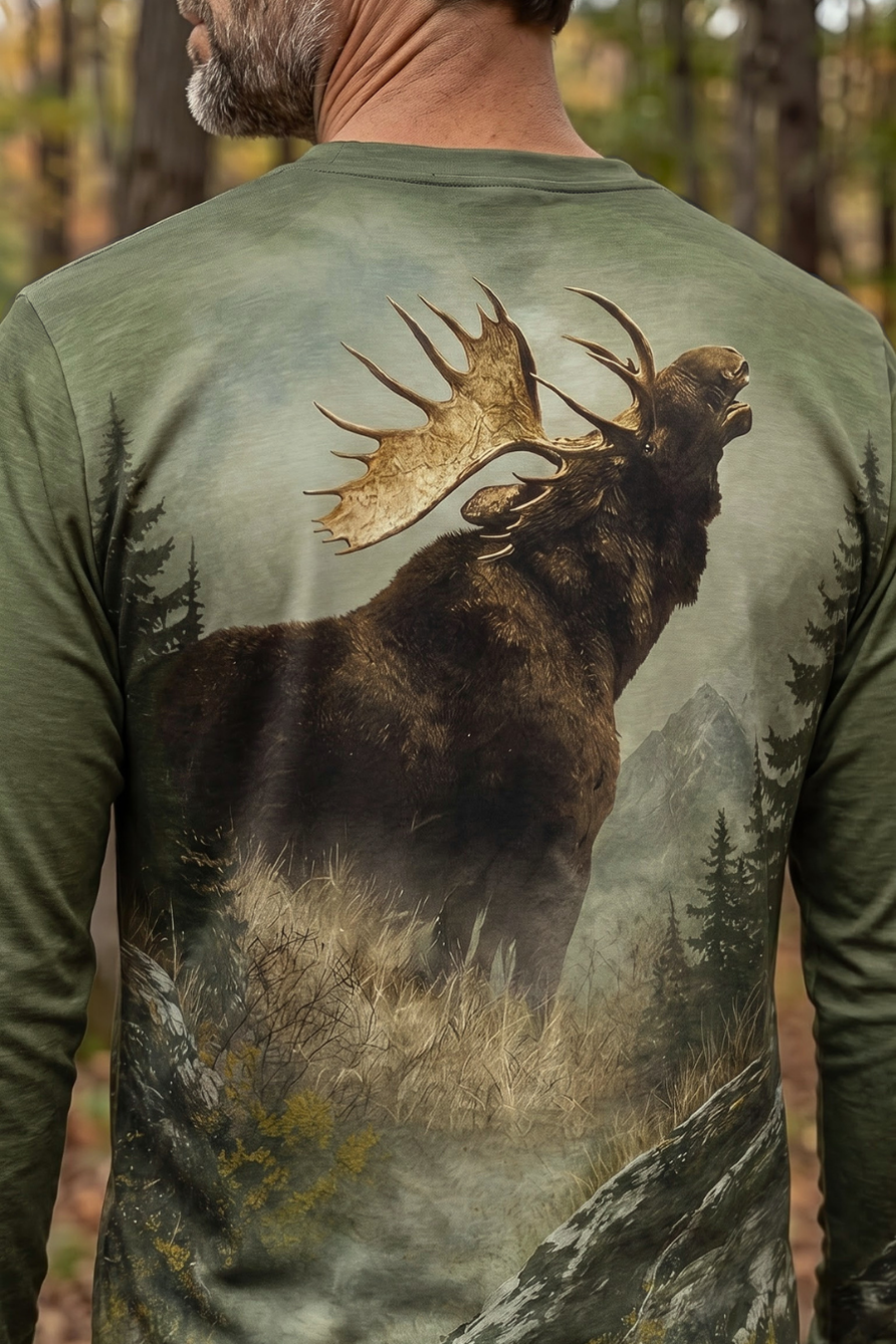Performance Hunting Long Sleeve - Pine Ridge Moose Call - TBT374 image 4