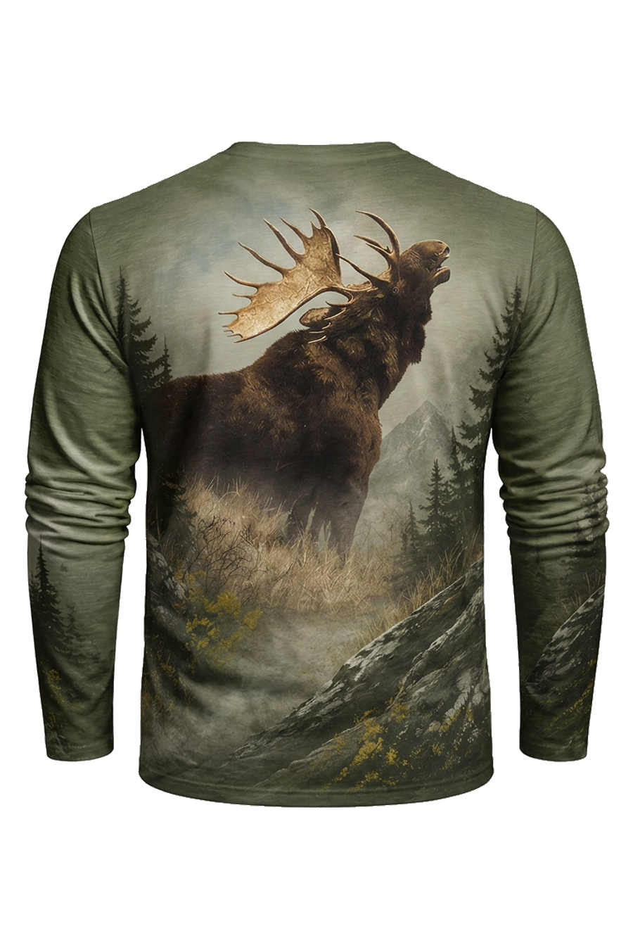 Performance Hunting Long Sleeve - Pine Ridge Moose Call - TBT374 image 5