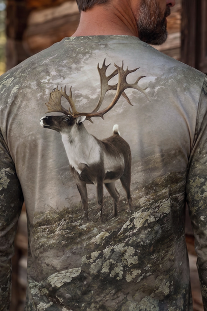 Performance Hunting Long Sleeve - Tundra Caribou Ridge - TBT375 image 4