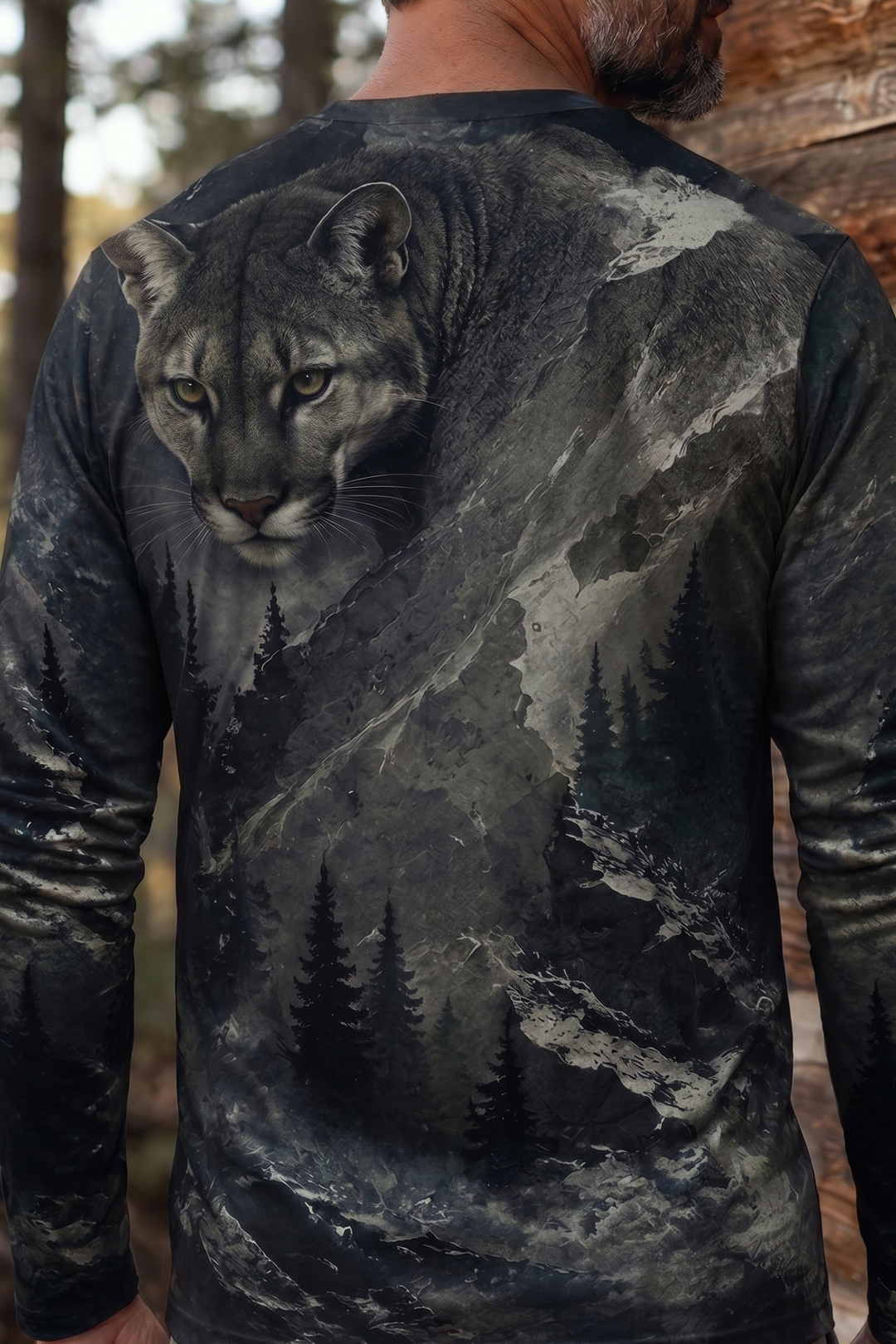 Performance Hunting Long Sleeve - Granite Peak Cougar - TBT377 image 4