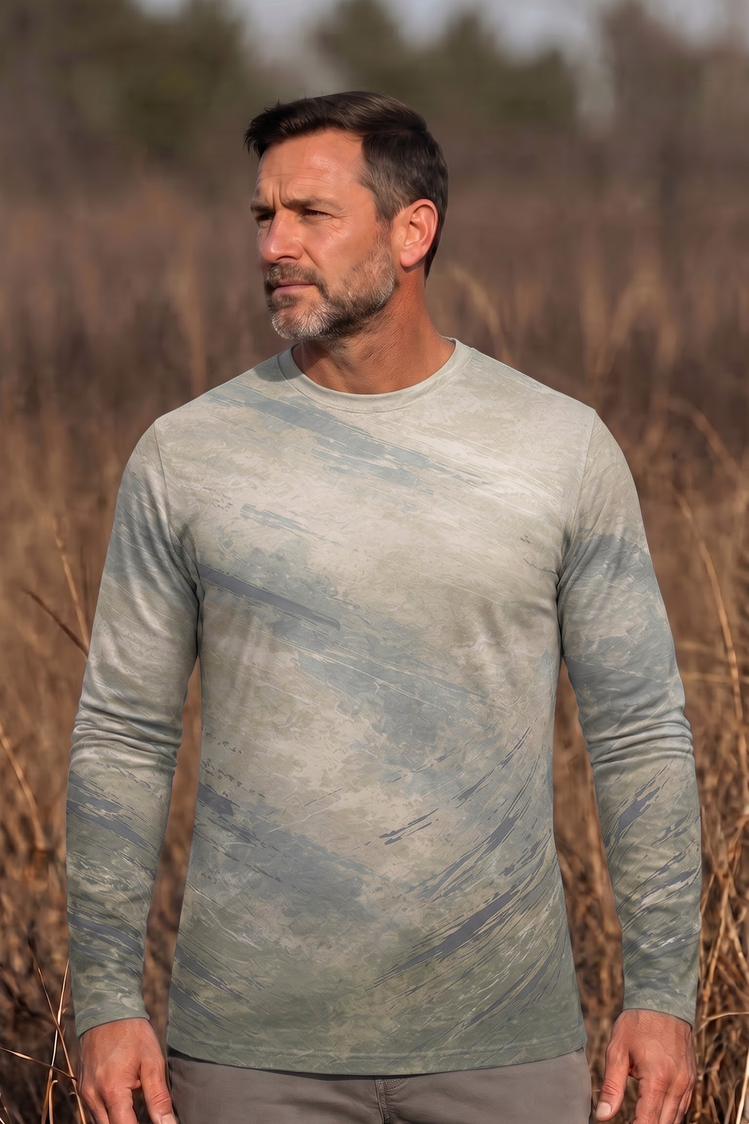 Performance Hunting Long Sleeve - Marshland Mallard Flight - TBT379 image 3