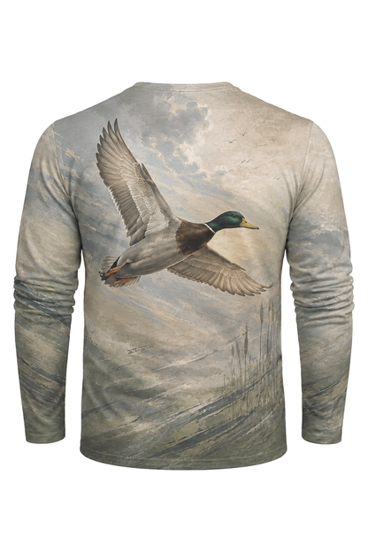 Performance Hunting Long Sleeve - Marshland Mallard Flight - TBT379 image 5