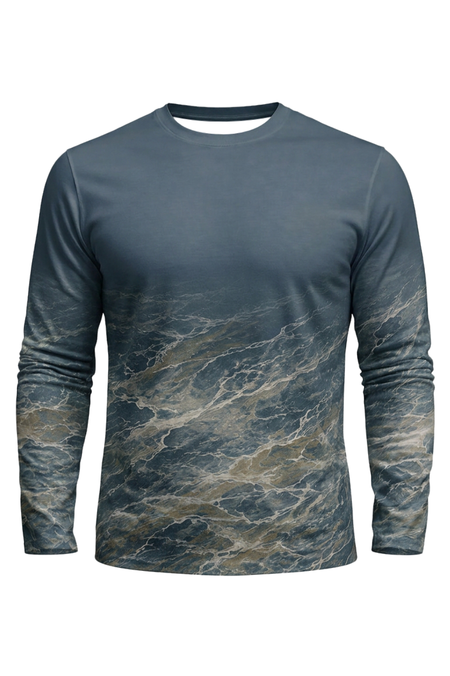 Performance Fishing Long Sleeve - Submerged Bed Walleye Rise - FSH809 image 6