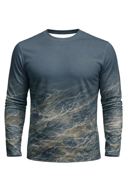 Performance Fishing Long Sleeve - Submerged Bed Walleye Rise - FSH809 image 6