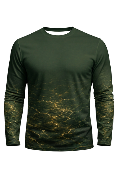 Performance Fishing Long Sleeve - Golden Timber Walleye Ambush - TBT387 image 6