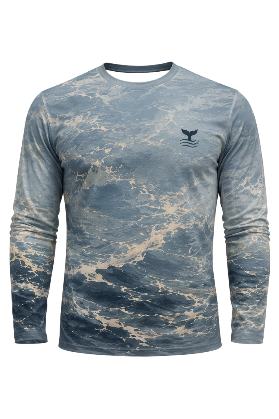 Performance Fishing Long Sleeve - Ocean Titan Sperm Whale Breach - TBT388 image 6