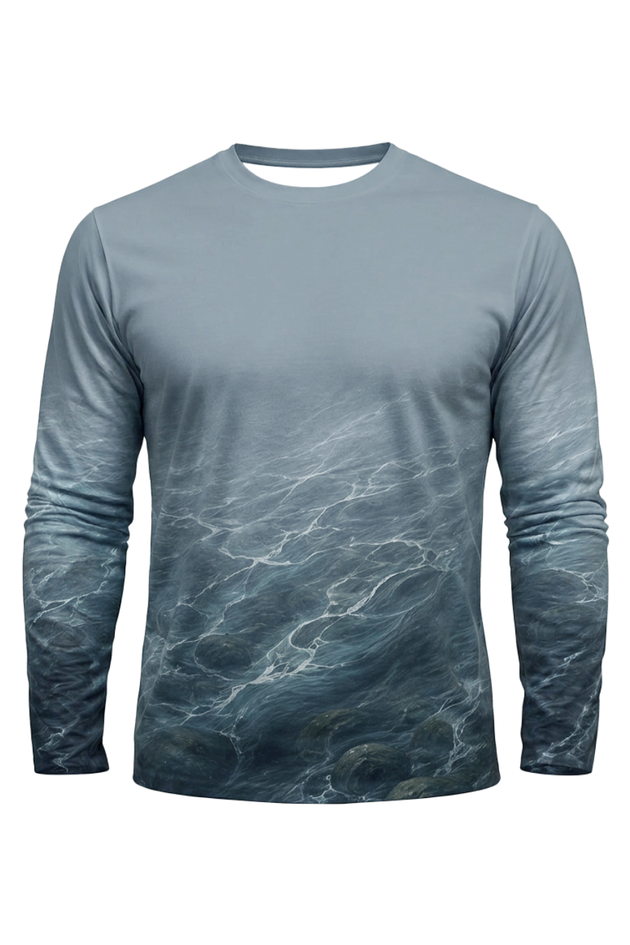 Performance Fishing Long Sleeve - Slate Water Brook Trout Hatch - TBT391 image 6