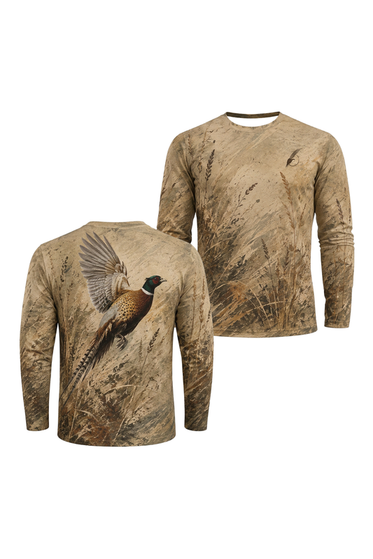 Performance Hunting Long Sleeve - Golden Pheasant Rise - ULS450K image 1