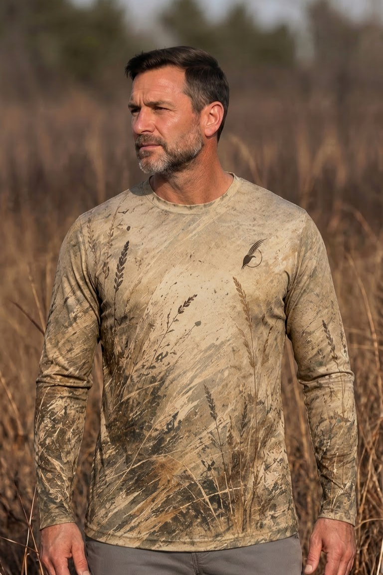 Performance Hunting Long Sleeve - Golden Pheasant Rise - ULS450K image 3